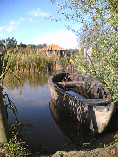 Parque do Lago em Maiorca: Barco a afundar