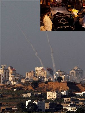 Rockets do Hamas contra Israel