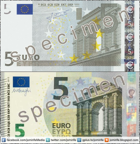 Blog Post: Nova nota de 5 euros (5€)
