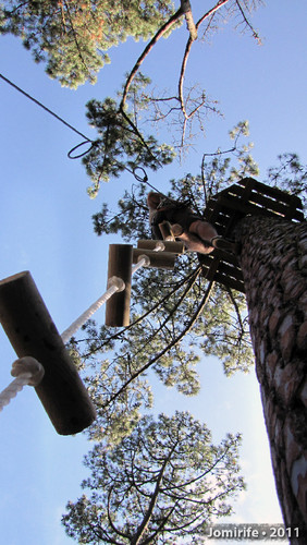Parque Aventura: Percurso Negro