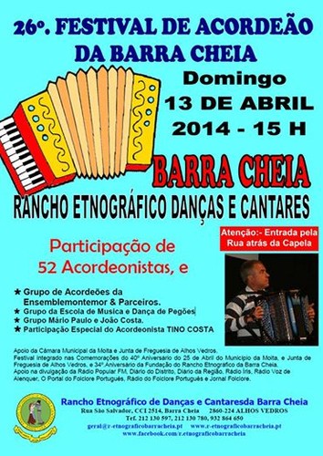 Festival de Acordeãos em Barra Cheia