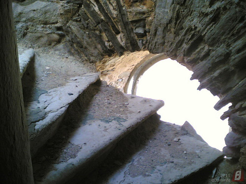 Ruínas do Pharol do Cabo Mondego - Escadas