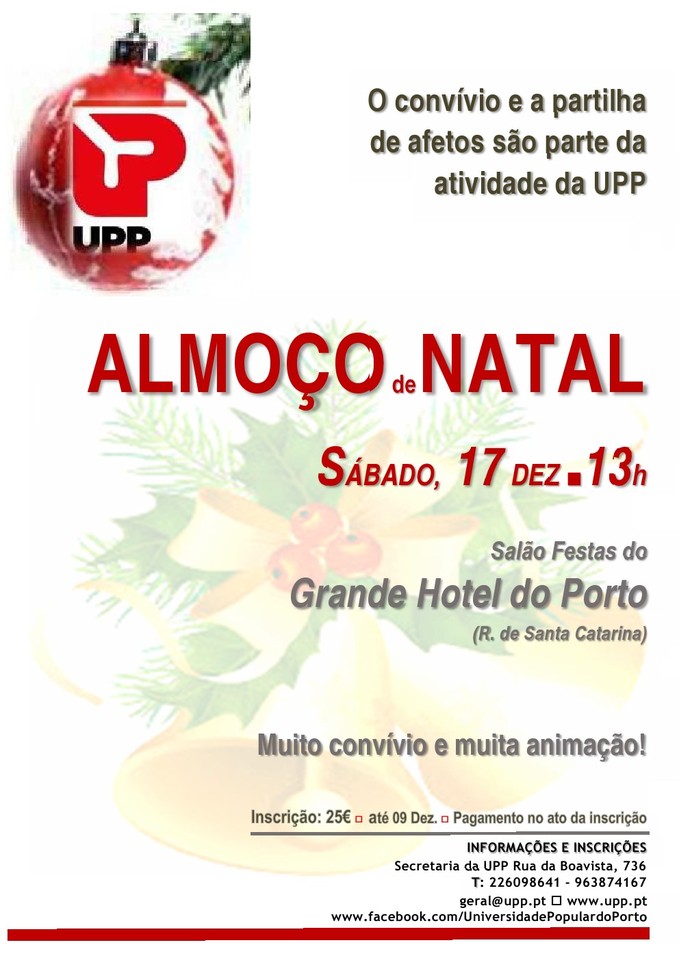 UPP Natal 2016 UPP Natal 2016