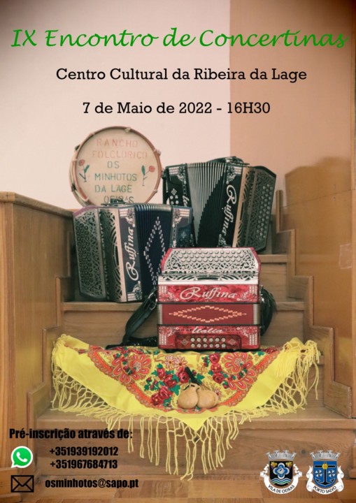 OEIRAS MINHOTOS DA RIBEIRA DA LAGE ORGANIZAM ENCONTRO DE TOCADORES DE
