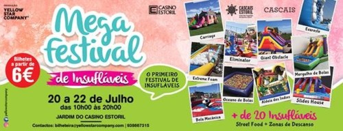 Jardins Do Casino Estoril Acolhe Festival De Insufláveis Em Julho