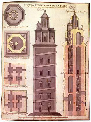 Desenho localizado nun manuscrito de Cornide (Real