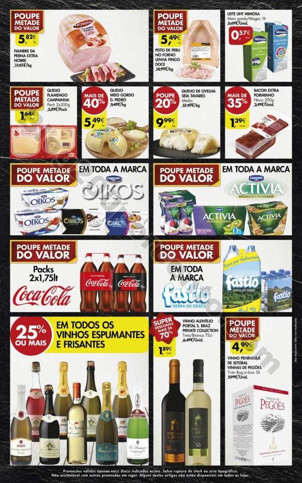 Antevisão Folheto Pingo Doce Fim Semana 1a2 set