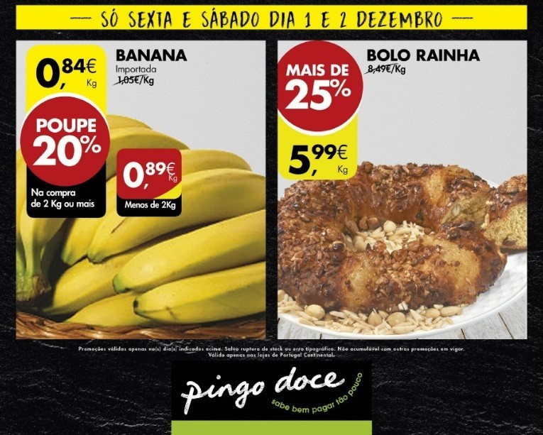 Antevisão Promoções Só Hoje no Pingo Doce 1a3dez