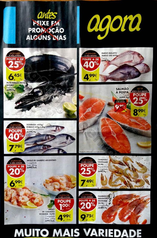 antevisão folheto Pingo Doce especial frescos 16a31jan