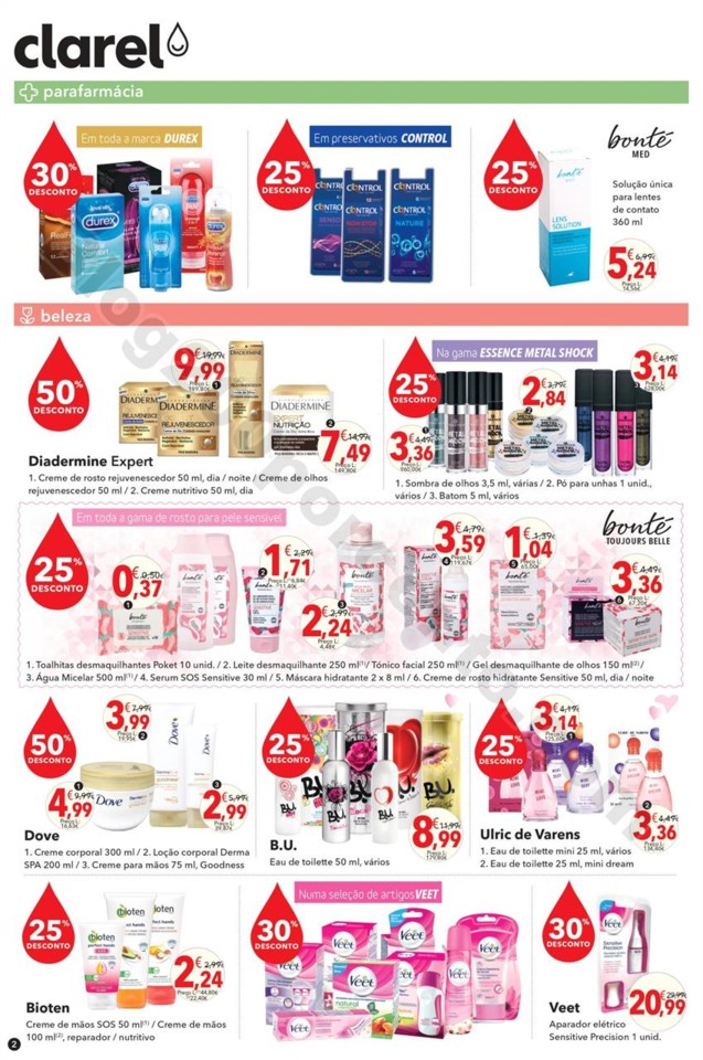 antevisão folheto promoções Clarel 1a14fev