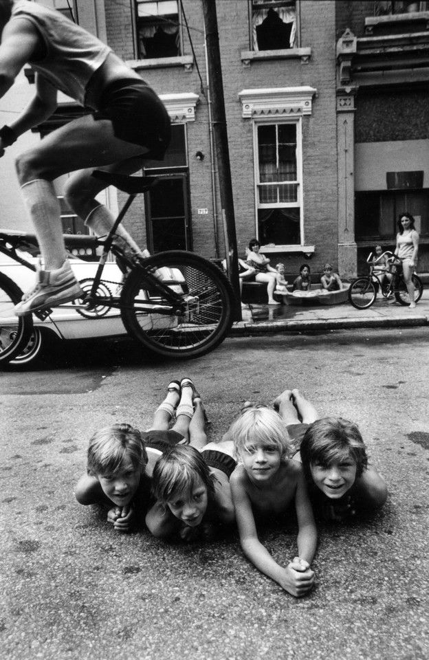 Stephen Shames, Bike Jump, from series Outside the