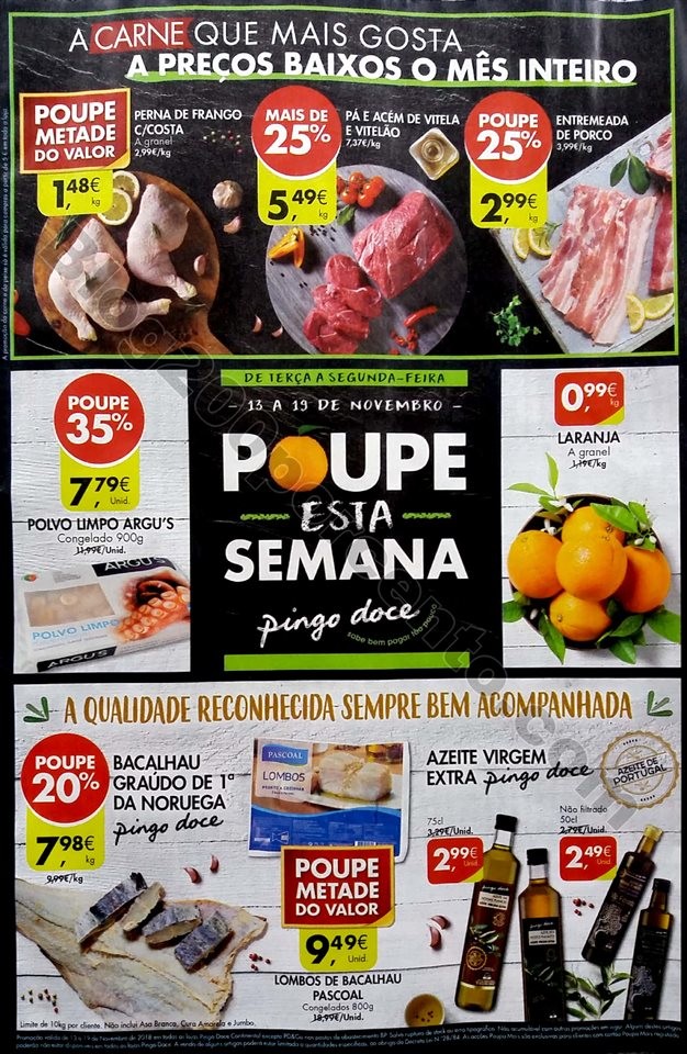 antevisão folheto Pingo Doce 13a19nov 1parte antevisão folheto Pingo Doce 13a19nov 1parte