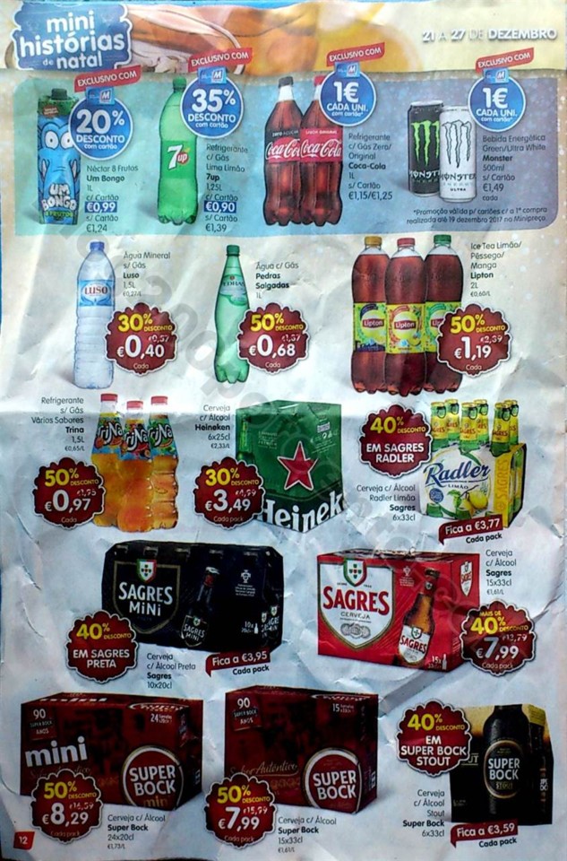 Antevisão Folheto Geral Promoções Minipreço 21a27dez