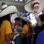 JMJ - Grupo de mexicanos desembarca no Aeroporto T
