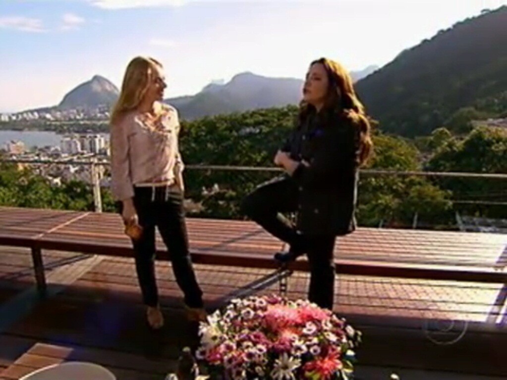 A Vista da vandara da casa da cantora Ana Carolina