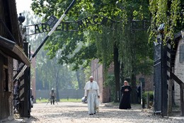 Papa Francisco em Auschwitz, Polónia 