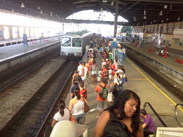 Engenho de Dentro - Esta&ccedil;&atilde;o de trem - 20.07.13 