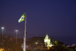 Amanhecer no Rio - Outeiro da Glória visto do Ate